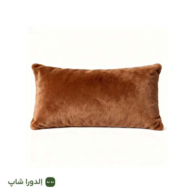 کوسن مستطیلی با رویه پولیش عروسکی تکی