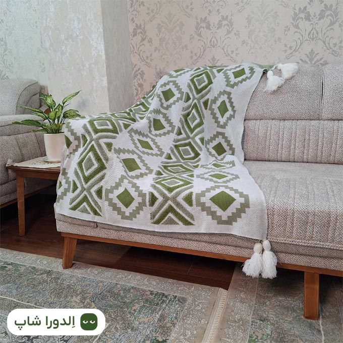 شال مبل و تخت مدل پانچ پلاس کیفیت عالی آکریلیک