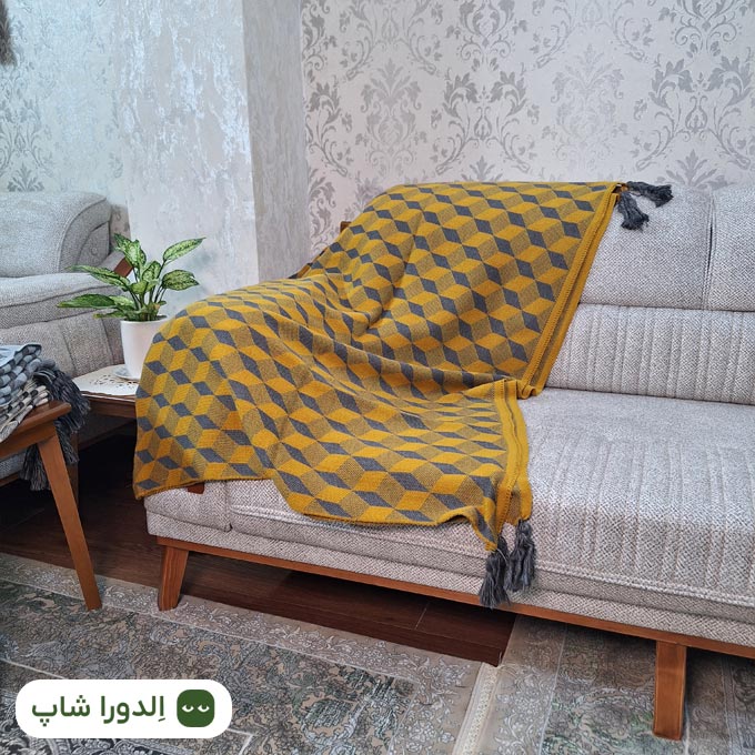 شال مبل و تخت مکعب سه بعدی کیفیت عالی آکریلیک